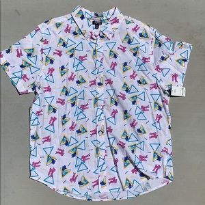Short sleeved button up